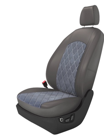 Авточехлы правый руль на 2 ряда (на заказ)