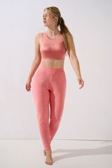 Бюстгальтер спортивный со съемными чашками LISCA LIFESTYLE 20367_Розовый фарфор