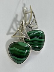 Нега (серьги из серебра)