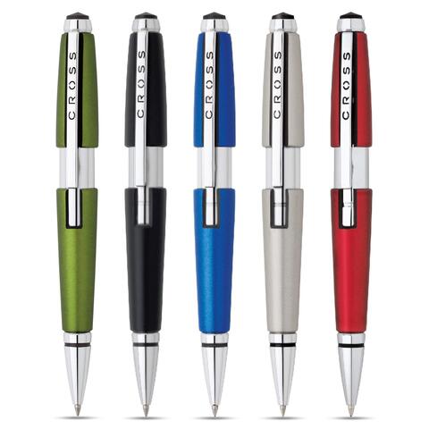 Ручка-роллер Cross Edge без колпачка . Цвет - зеленый. ( AT0555-4 )