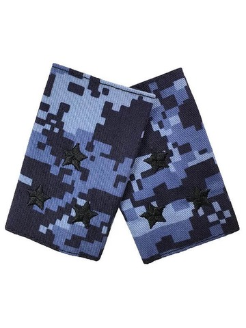 Фальшпогоны Росгвардия синяя точка ст.лейтенант