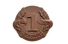 Силиконовый молд Медаль 1 место