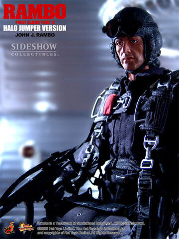 Фигурка Джон Рэмбо из фильма Рэмбо Первая кровь 2 Hot Toys