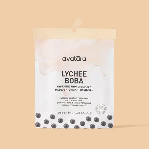 Гидрогелевая маска Avatara Lychee Boba
