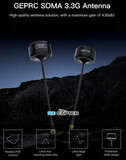 Антенна GEPRC SOMA 3.3G Antenna 4.85 dBi RHCP SMA 170mm