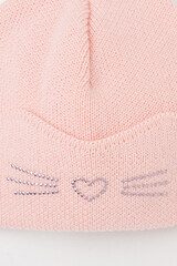 шапка  для девочки  КВ 20379/роза