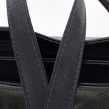 Сумка Саломея 472 македония оливковый + черный