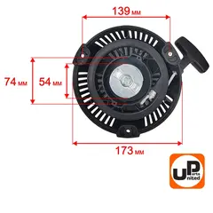 Стартер ручной UNITED PARTS для HONDA GP160 (P16010) (90-1056)
