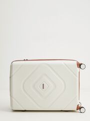 Чемодан полипропилен MIRONPAN Молочный (М+) 70х46х28(+3)см/4,2кг/82л