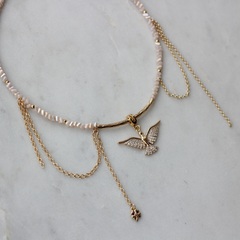 Набор для создания чокера (в золотом цвете) НАБ012