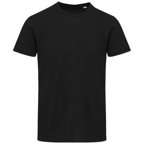 Футболка унисекс Balfour плотностью 200 г/м² с коротким рукавом, изготовленная из органических материалов, которые отвечают с