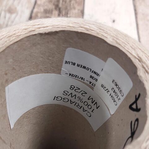 Кашемир Cariaggi CASHMERE 2/28 серо-бежевый