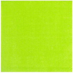 Салфетка светло-зеленая 33см 12шт