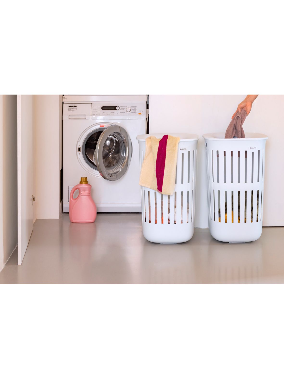 Корзина для белья Collect-It (55 л), Белый, арт. 244704 - фото 11