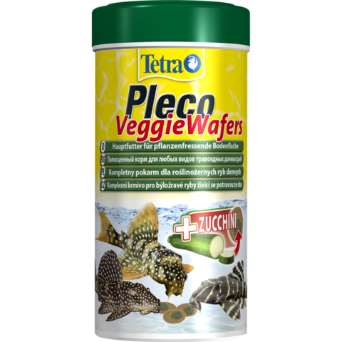TETRAPleco Veggie Wafers (пластинки) корм для сомиков и 