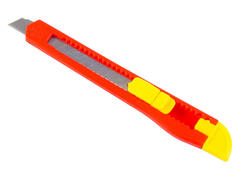 19-0-230 Резак с выдвижным лезвием 9 мм, HCS, автофиксатор (РемоКолор)