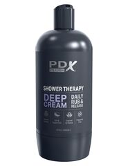 Мастурбатор в бутылке Shower Therapy Deep Cream - 