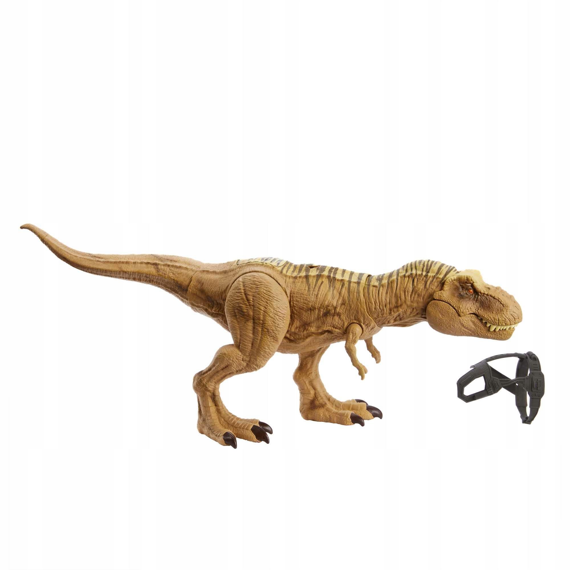 Фигурка Динозавра Mattel Jurassic World - Игрушечный динозавр Ти-Рекс -  охота и нападение - Мир Юрского периода HNT62 купить в Москве | Доставка по  России.