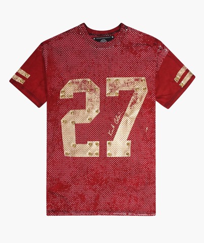 The Saints Sinphony | Футболка мужская 27 JERSEY RED AND GOLD TS3283 перед