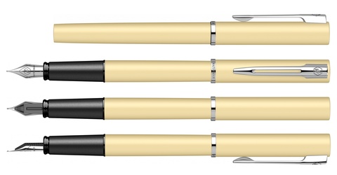 Ручка перьевая Waterman Allure Pastel Yellow CT, F (2105308)