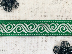 Тесьма жаккард, ш. 3,4 см.