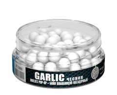 Бойлы насад. плав. Sonik Baits GARLIC MICRON Fluo Pop-ups 8мм 50мл