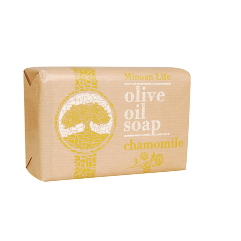 Оливковое мыло с ромашкой MINOAN LIFE 100 гр