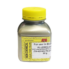 Тонер для BROTHER HL-L8360/L3230, DCP-L8410/L3550, MFC-L8690/L3770 (TN-421/423, TN-213/217) (фл,60,желт,NonChem) Silver ATM