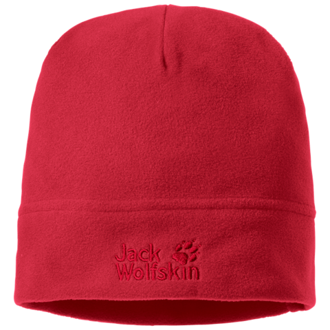 Картинка шапка Jack Wolfskin real stuff cap red lacquer - 1