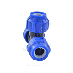 Тройник компрессионная ПЭ Дн 50 VALFEX 1210012505050