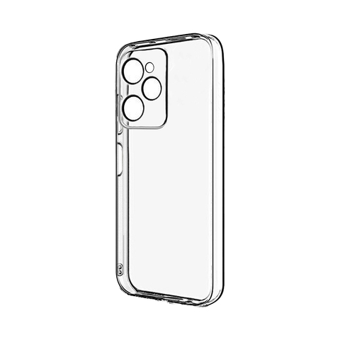 Силиконовый чехол TPU Clear case с защитой камеры (толщина 2.0 мм) для Xiaomi Redmi Note 12 Pro 5G (Прозрачный)