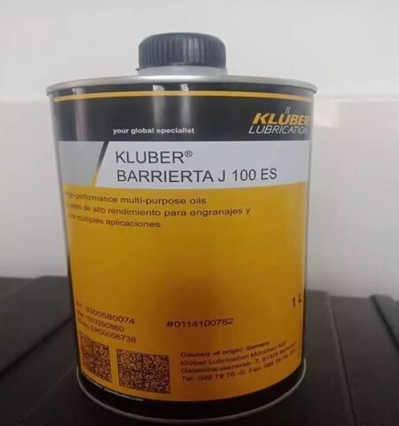 KLUBER Barrierta J 100 ES - высокотемпературная смазка для вакуумных насосов - 1 л