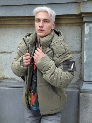 Куртка stone island 360102green