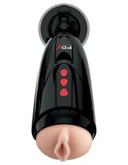 Мастурбатор-вагина с вибрацией Dirty Talk Starter Stroker - 