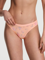 STRETCH COTTON ЛОГО БИКИНИ