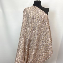 Ткань трикотаж Missoni  бежево-сиреневый оттенок 3139