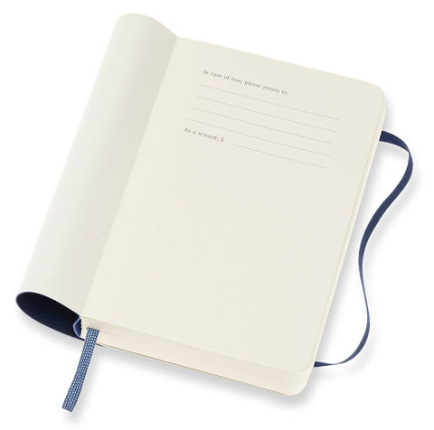 Ежедневник Moleskine Classic Soft Pocket Sapphire (DSB2012DC2)
