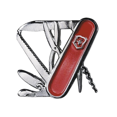 Значок Victorinox в форме складного ножа (4.1885) | Wenger-Victorinox.Ru