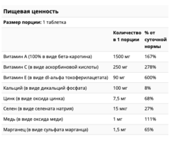 21st Century, антиоксидант, 75 таблеток