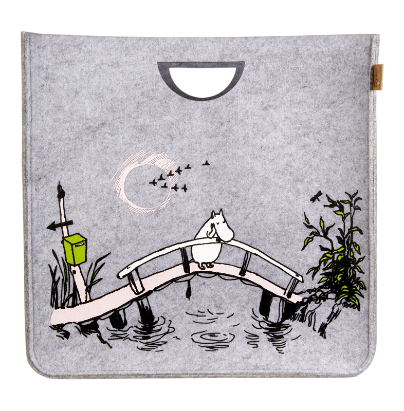 Корзина для хранения Moomin Скучаю по тебе, L
