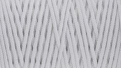 White polyester cord 4 mm