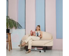 Фитнес платформа DFC Twister Bow с эспандерами TW-S108P розовый