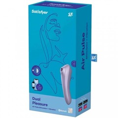Вакуумно-волновой стимулятор клитора Satisfyer Dual Pleasure mauve