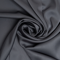 Атлас Армани стрейч, 90 гр/м2, 145 см, серый