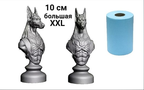Силиконовый молд Шахматная фигура № 3 Конь ( большая )