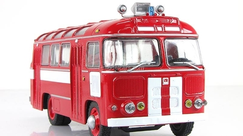 PAZ-672 Fire Engine Bus Classicbus 1:43
