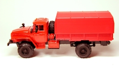 Ural-43206 with awning red Elecon 1:43