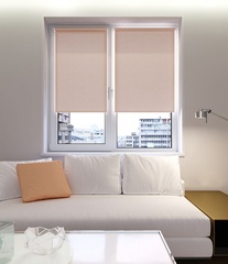 Рулонные шторы Декор Персик