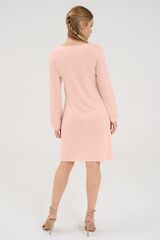 Ночная сорочка с длинными рукавами LISCA MIRABELLE 23406_Цветочно-розовый