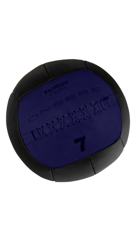 Медбол Exclusive Onsers Filippov 8кг/⌀35см, синий